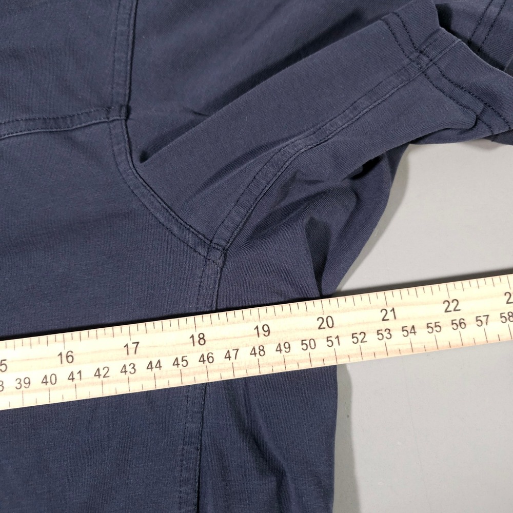 Arcteryx Captive SS Polo Mens Medium Navy Blue Short Sleeve Performance Shirt - Picture 5 of 7